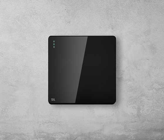 One Gang one Way Switch Max Black